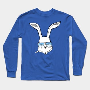 Bunny with Glasses Long Sleeve T-Shirt